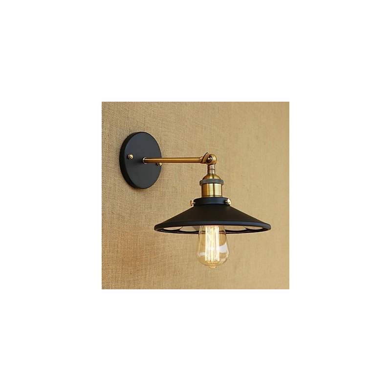 Country Retro Painting Feature for Mini Style Ambient Light Wall Sconces Wall Light