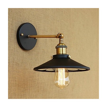 Country Retro Painting Feature for Mini Style Ambient Light Wall Sconces Wall Light