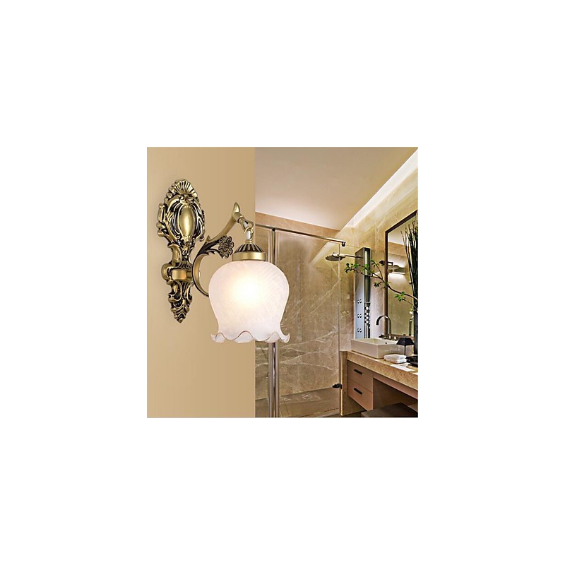 Modern Contemporary Electroplated Feature for Swing Arm Eye Protection Wall Lights