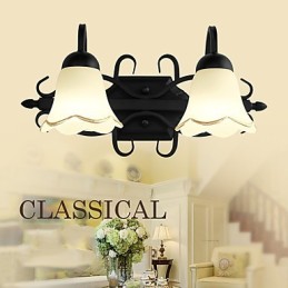 Rustic Lodge Electroplated Feature for Downlight Bathroom Lighting Wall Light