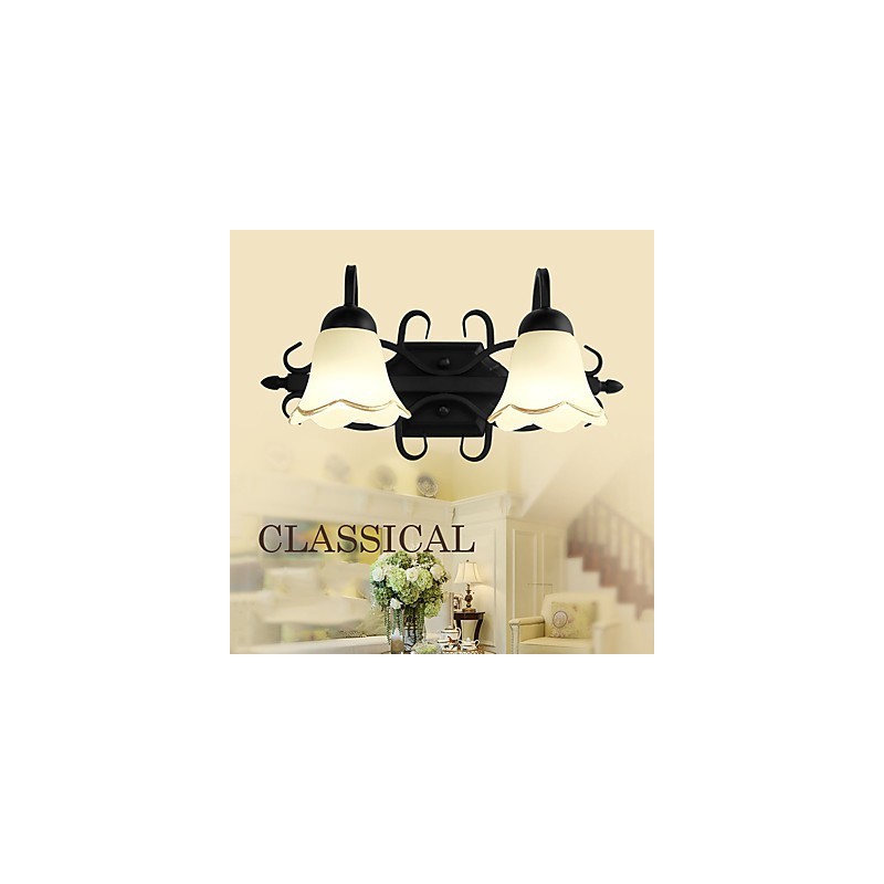 Rustic Lodge Electroplated Feature for Downlight Bathroom Lighting Wall Light