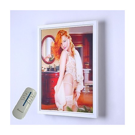 Integrated Modern Contemporary Modern Comtemporary Painting Feature for Ambient Light Wall Sconces