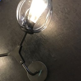 Rustic Lodge Vintage Country Retro Painting Feature for Mini Style Ambient Light Wall Sconces Wall Light