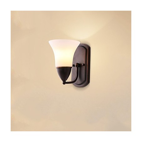 Rustic Lodge Black Oxide Finish Feature for Eye Protection Ambient Light Wall Sconces Wall Light