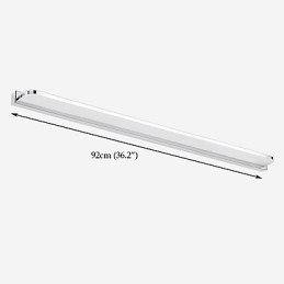 Integrated Modern Contemporary Electroplated Feature for Ambient Light Bathroom Lighting Wall Light