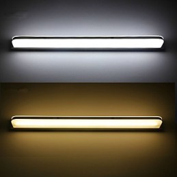 Integrated Modern Contemporary Electroplated Feature for Ambient Light Bathroom Lighting Wall Light