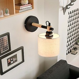 Fabric Wall Light Modern Contemporary Feature Ambient Light Wall Sconces