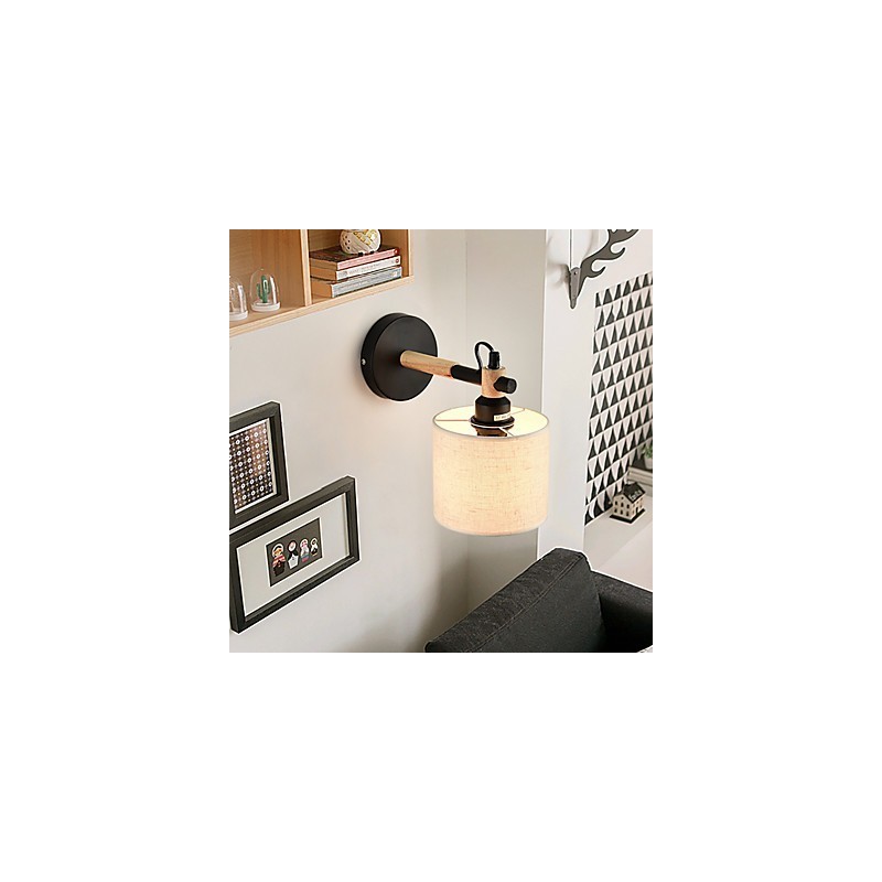 Fabric Wall Light Modern Contemporary Feature Ambient Light Wall Sconces