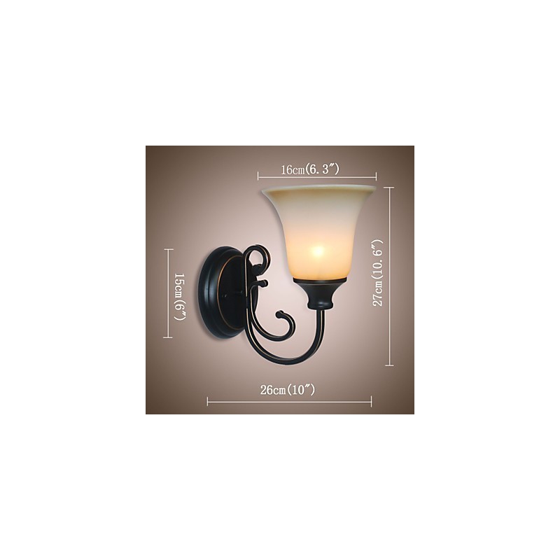 Antique Wall Lamp Bedside Bedroom Lamp Corridor Staircase Wall Lamp Retro Living Room Wall Lamp