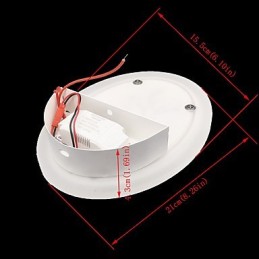 Plum Carved Acrylic Scrub Wall Light Round Shaped Bedside Lamp Corridor Lights Warm White AC220V