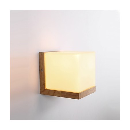 Novelty Country Feature for Mini Style Eye Protection Ambient Light Sconces Bedside Night Light Creative Balcony Wall Lamp