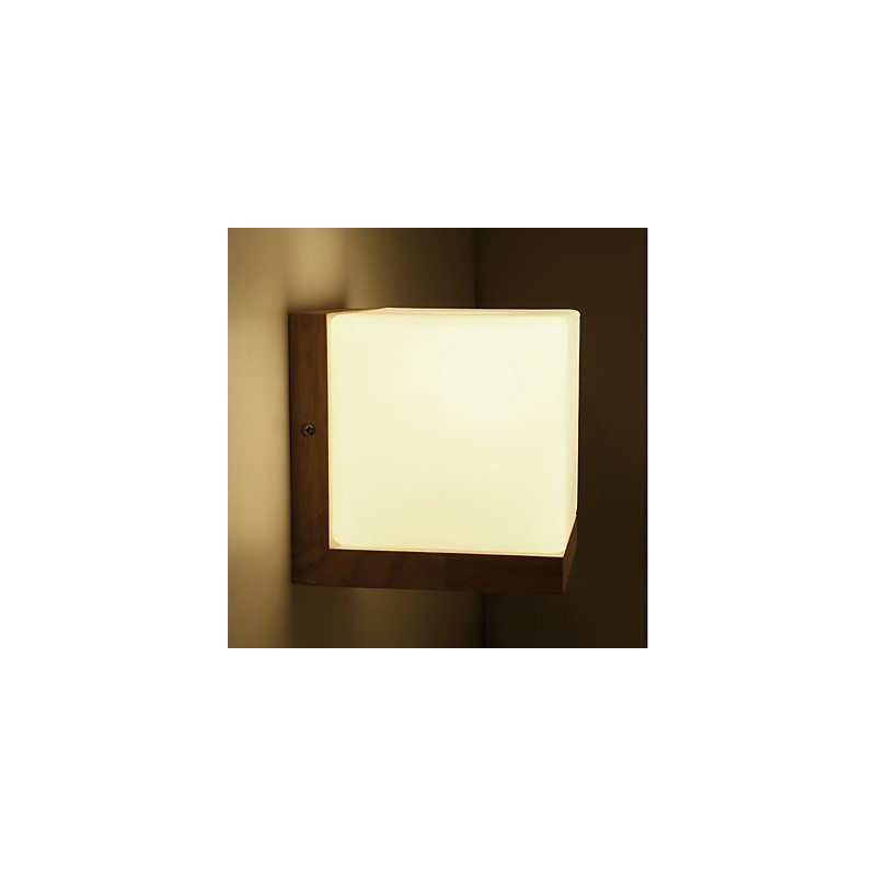 Novelty Country Feature for Mini Style Eye Protection Ambient Light Sconces Bedside Night Light Creative Balcony Wall Lamp