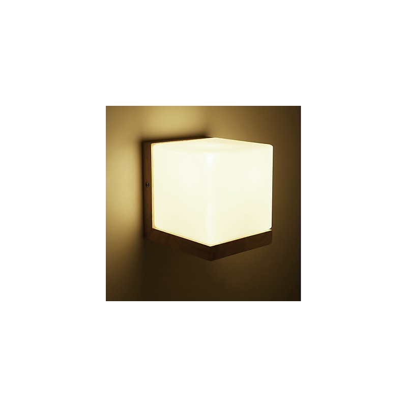 Novelty Country Feature for Mini Style Eye Protection Ambient Light Sconces Bedside Night Light Creative Balcony Wall Lamp