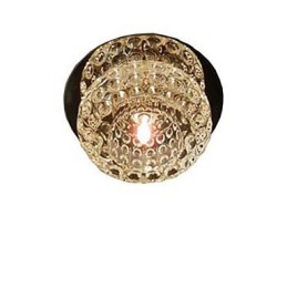 Modern Contemporary Crystal Mini Style Flush Mount