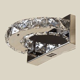 Integrated Modern Contemporary Painting Feature for Crystal Ambient Light Wall Sconces Wall Light