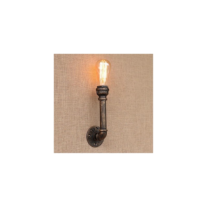 Nostalgia Simple Water Pipe Decorative Small Wall Lamp Wall Light