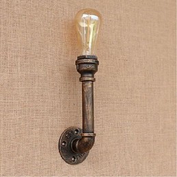 Nostalgia Simple Water Pipe Decorative Small Wall Lamp Wall Light