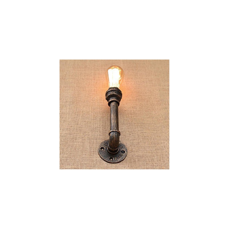 Nostalgia Simple Water Pipe Decorative Small Wall Lamp Wall Light