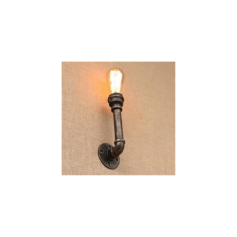 Nostalgia Simple Water Pipe Decorative Small Wall Lamp Wall Light