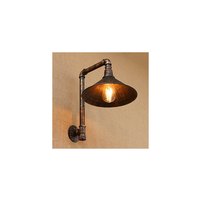 Rustic Lodge Country Antique Brass Feature for Ambient Light Wall Sconces Wall Light