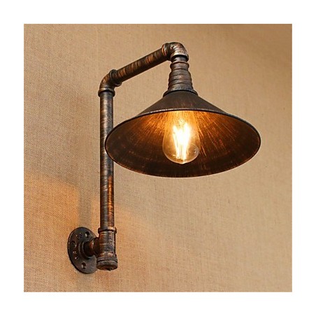 Rustic Lodge Country Antique Brass Feature for Ambient Light Wall Sconces Wall Light