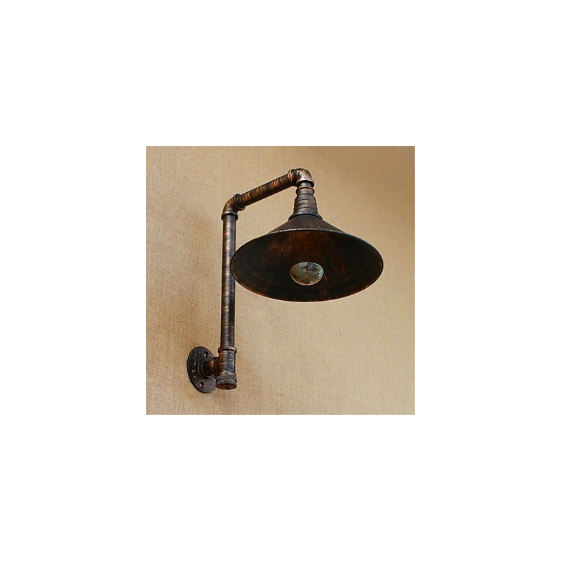 Rustic Lodge Country Antique Brass Feature for Ambient Light Wall Sconces Wall Light