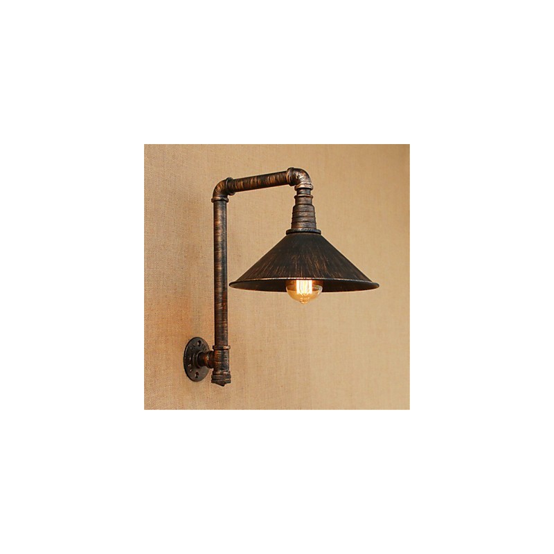 Rustic Lodge Country Antique Brass Feature for Ambient Light Wall Sconces Wall Light