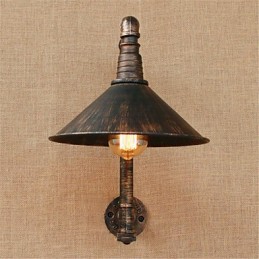 Rustic Lodge Country Antique Brass Feature for Ambient Light Wall Sconces Wall Light