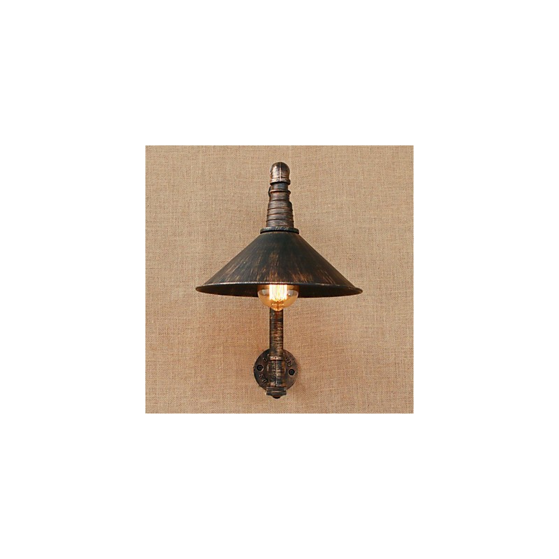 Rustic Lodge Country Antique Brass Feature for Ambient Light Wall Sconces Wall Light