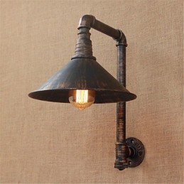 Rustic Lodge Country Antique Brass Feature for Ambient Light Wall Sconces Wall Light