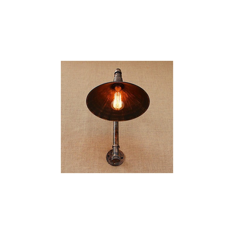Rustic Lodge Country Antique Brass Feature for Ambient Light Wall Sconces Wall Light