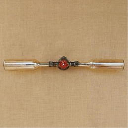 Retro American Village Creative Industry Wind Designer Water Bottle Wall Lamp Wall Light Amber