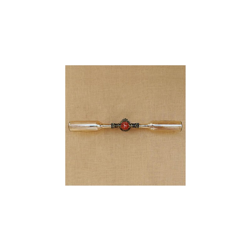 Retro American Village Creative Industry Wind Designer Water Bottle Wall Lamp Wall Light Amber