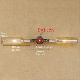 Retro American Village Creative Industry Wind Designer Water Bottle Wall Lamp Wall Light Amber