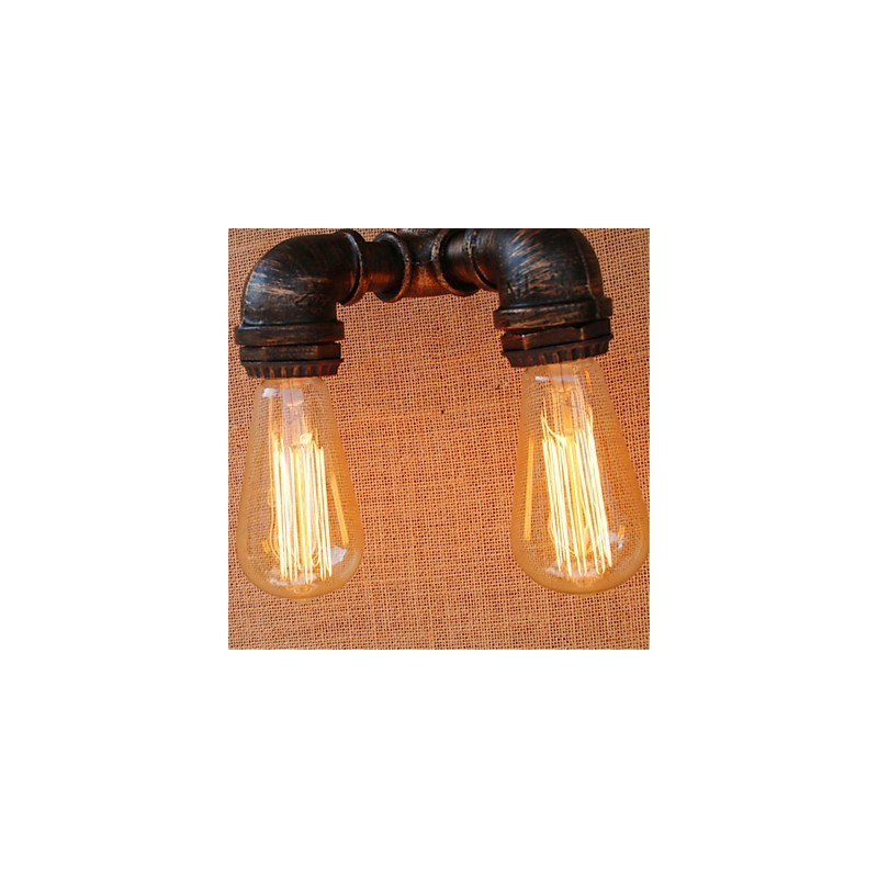 Rustic Lodge Painting Feature for Ambient Light Wall Sconces Wall Light