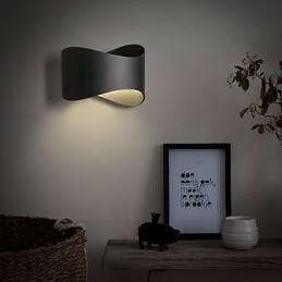 Modern Contemporary Black Oxide Finish Feature for Mini Style Ambient Light Wall Sconces Wall Light