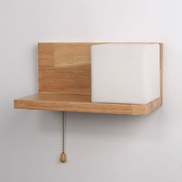 Wood Wall Sconces Max Country Style With Switch