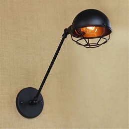 Country Retro Painting Feature for Mini Style Eye ProtectionDownlight Wall Lights