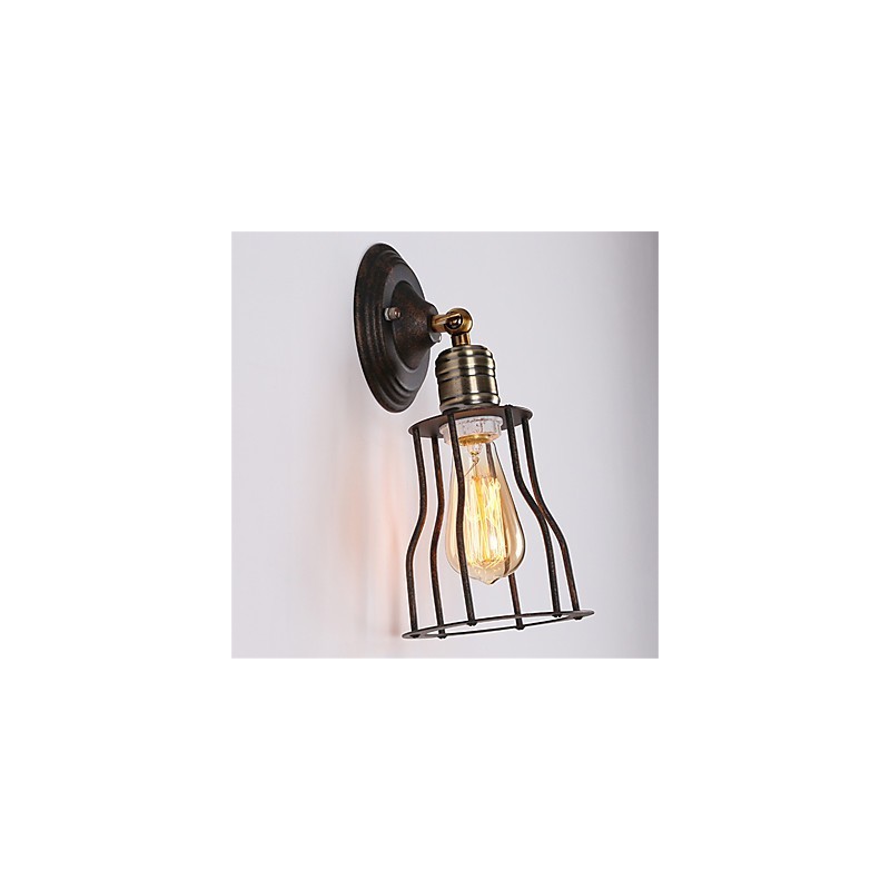 Retro Industrial Style Country Metal Wall Lights Restaurant Cafe Mini Wall Sconces