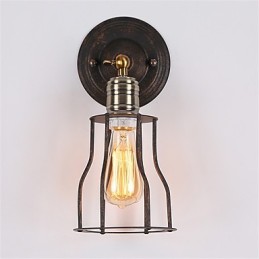 Retro Industrial Style Country Metal Wall Lights Restaurant Cafe Mini Wall Sconces