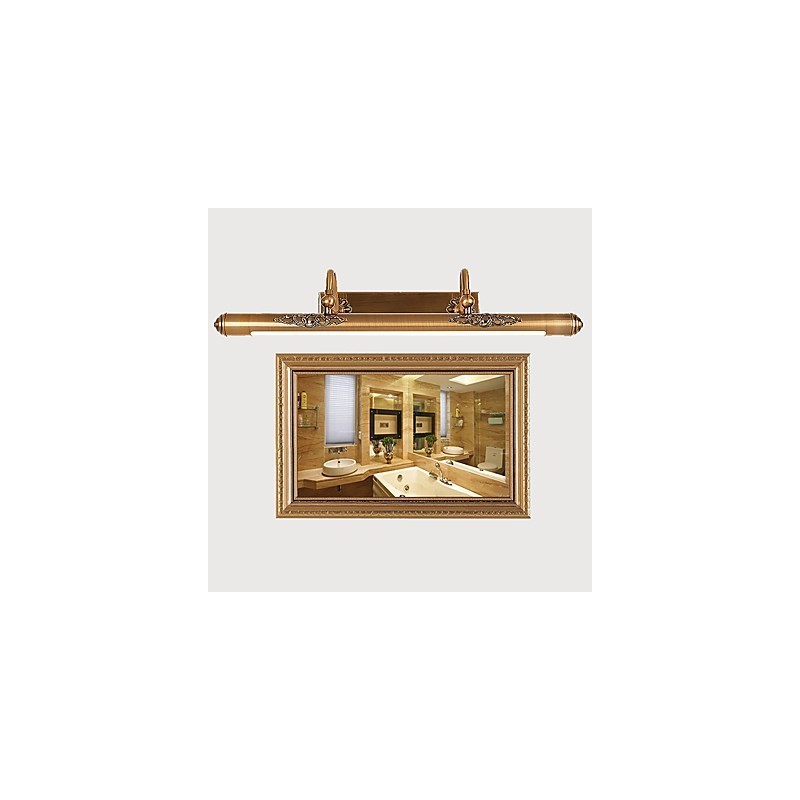 Mirror Lamp Modern Contemporary Traditional Classic Rustic Lodge Vintage Antique Brass Feature for