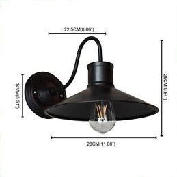 Wall Light Wall Sconces Wall Iron Wall Lamp Dumb Black Lightsaber Lamp On Wall