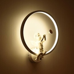Nordic Modern Minimalist Wall Lamp Bedroom Decorative Lights Aluminum Products Lamps Angels Corridors Wall Lights