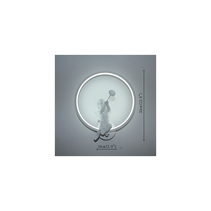 Nordic Modern Minimalist Wall Lamp Bedroom Decorative Lights Aluminum Products Lamps Angels Corridors Wall Lights