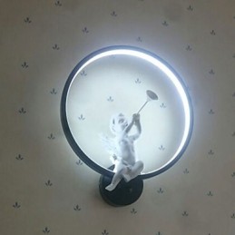 Nordic Modern Minimalist Wall Lamp Bedroom Decorative Lights Aluminum Products Lamps Angels Corridors Wall Lights