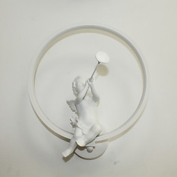 Nordic Modern Minimalist Wall Lamp Bedroom Decorative Lights Aluminum Products Lamps Angels Corridors Wall Lights