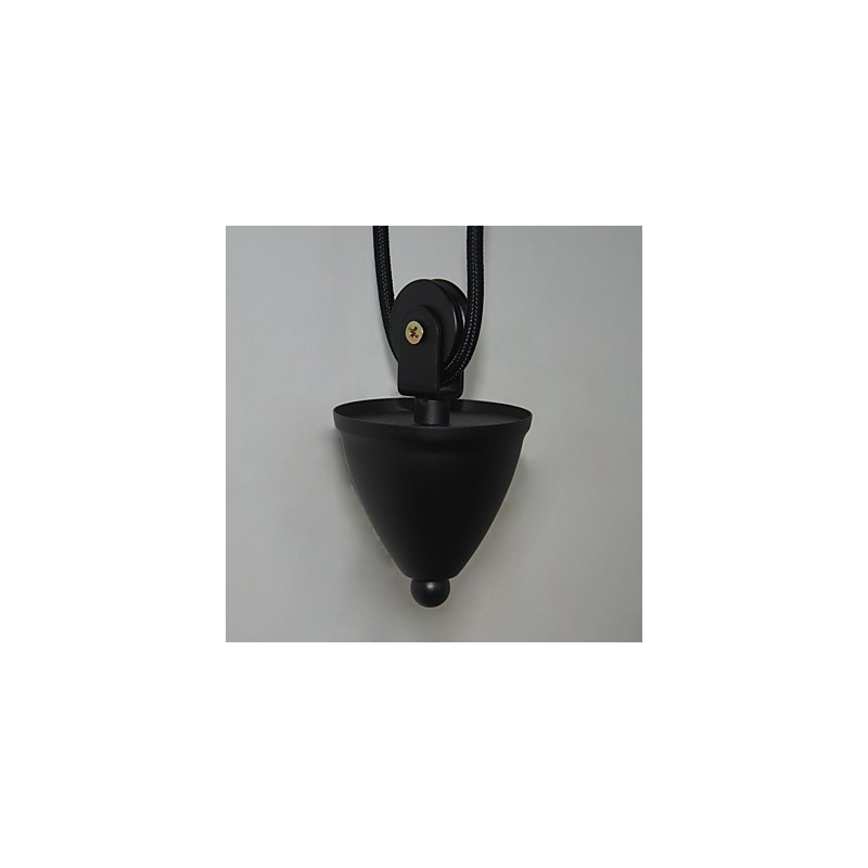 American country style wall lamp retro creative Wooden pulley wall lamp