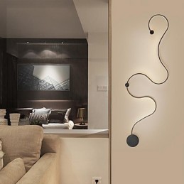 Wall Sconces Modern Contemporary Painting Feature Aluminium Wall Light for Bed Room Stair Living Room Lamp