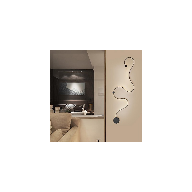 Wall Sconces Modern Contemporary Painting Feature Aluminium Wall Light for Bed Room Stair Living Room Lamp