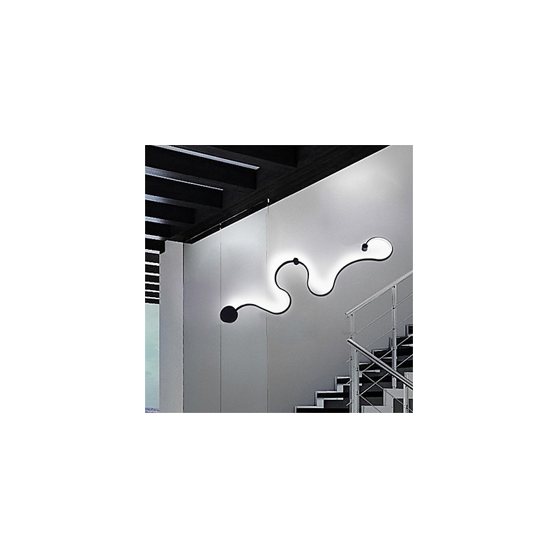 Wall Sconces Modern Contemporary Painting Feature Aluminium Wall Light for Bed Room Stair Living Room Lamp